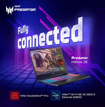 Acer Predator Helios Neo 16 Gaming Laptop 13th Gen Intel Core i7 Processor (16 GB/1 TB SSD/Windows 11 Home/NVIDIA ® GeForce RTX 4050) PHN16-71, (16") WUXGA Display