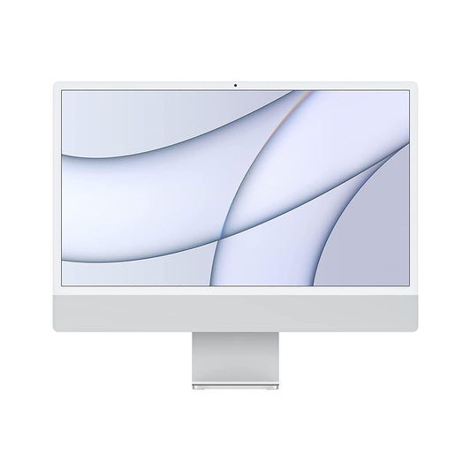 2021 Apple iMac with 4.5K Retina Display (24-inch/60.96 cm, Apple M1 chip with 8‑core CPU and 8‑core GPU, 8GB RAM, 256GB) - Silver - Store For Gamers