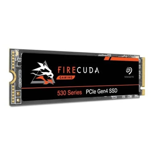 Seagate FireCuda 530 500GB Internal Solid State Drive - M.2 PCIe Gen4 ×4 NVMe 1.4, Transfer speeds up to 7000MB/s, 3D TLC NAND, 640 TBW, 1.8M MTBF, and 3-Year Rescue Services (ZP500GM3A013), Orange
