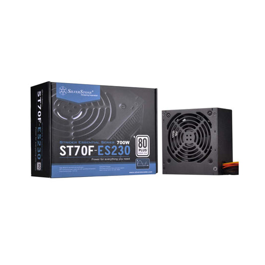 SilverStone ST70F ES230 700W Power Supply with 80 Plus Certification and Silent 120mm Fan