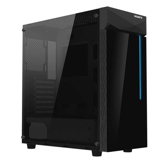 GIGABYTE C200 Glass ATX Gaming Case, Tinted Tempered Glass, RGB Integrated