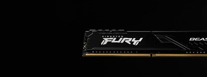 Kingston FURY 8GB 3200MHz DDR4 CL16 DIMM Fury Beast Black, Non RGB (KF432C16BB/8)
