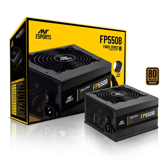 Ant Esports FP550B Power Supply 80 Plus Bronze Certified