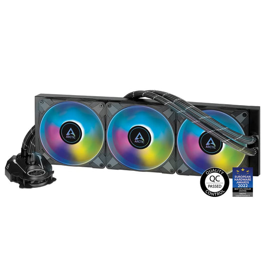 ARCTIC Liquid Freezer II 420 A-RGB - Multi-Compatible All-in-one CPU AIO Water Cooler