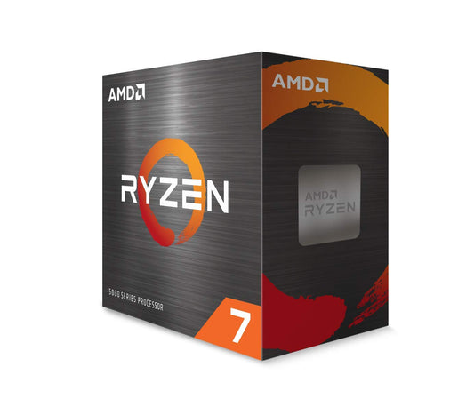 AMD 5000 Series Ryzen 7 5800X Desktop Processor 8 cores 16 Threads 36 MB Cache 3.8 GHz Upto 4.7 GHz AM4 Socket (100-100000063WOF)