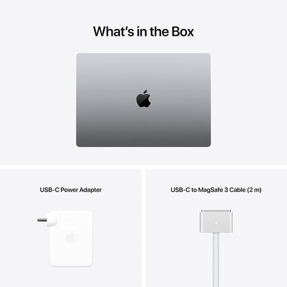 2021 Apple MacBook Pro (16-inch/41.05 cm, Apple M1 Pro chip with 10‑core CPU and 16‑core GPU, 16GB RAM, 512GB SSD) - Space Grey