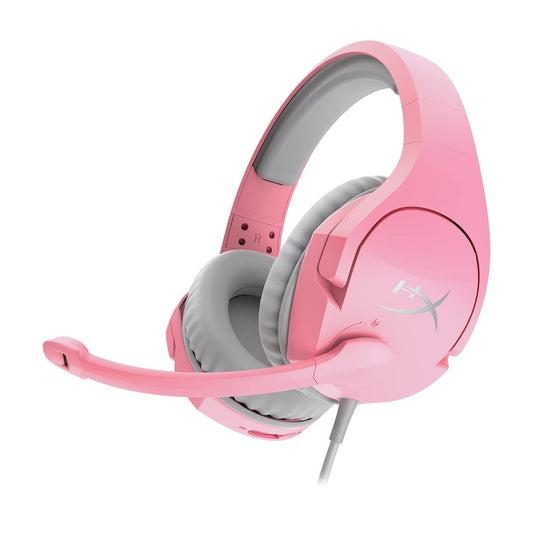 HyperX Cloud Stinger Gaming Wired On Ear Headphones with Mic (Pink, Hhss1X-Ax-Pk/G)