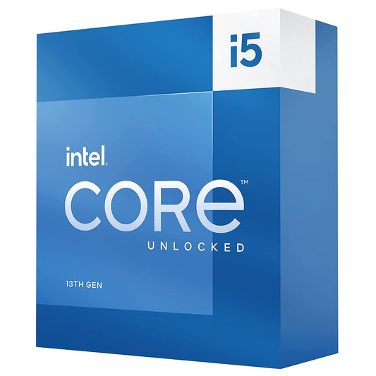 Intel Core i5-13600K Desktop Processor 14 cores (6 P-cores + 8 E-cores) 24M Cache, up to 5.1 GHz'