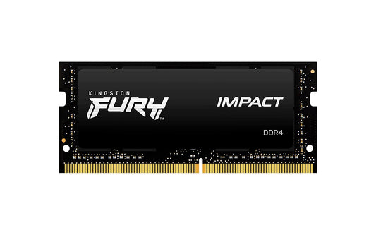 Kingston FURY 8GB 3200MHz DDR4 CL20 SODIMM Fury Impact, Black (KF432S20IB/8)