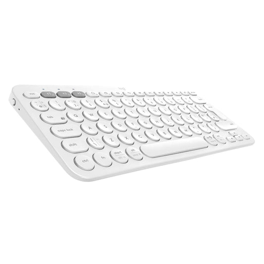 Logitech K380 Multi-Device Bluetooth Keyboard off White