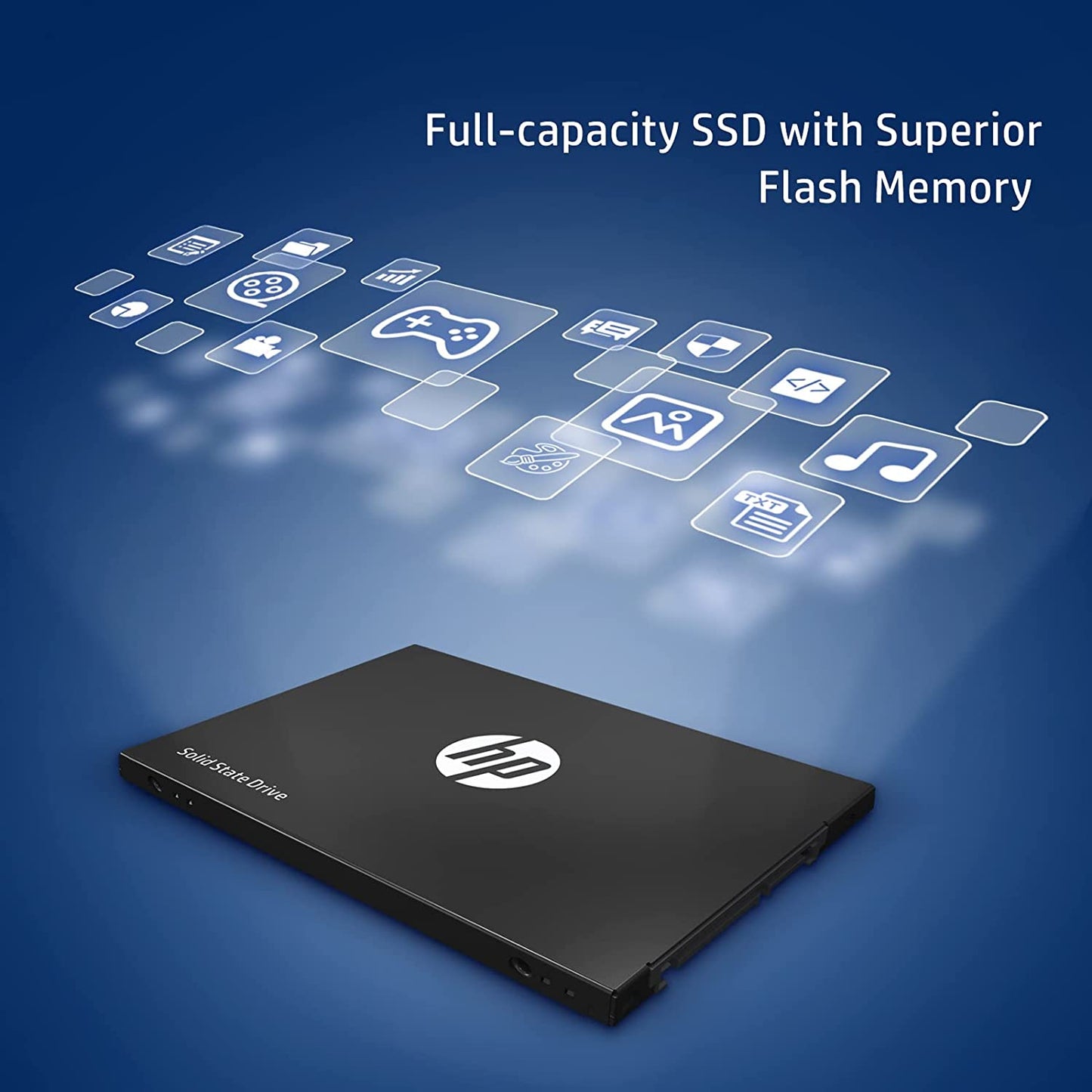 HP S750 3D NAND 1TB Internal PC SSD - SATA III Gb/s, 2.5", Up to 560 MB/s - 16L54AA#ABA