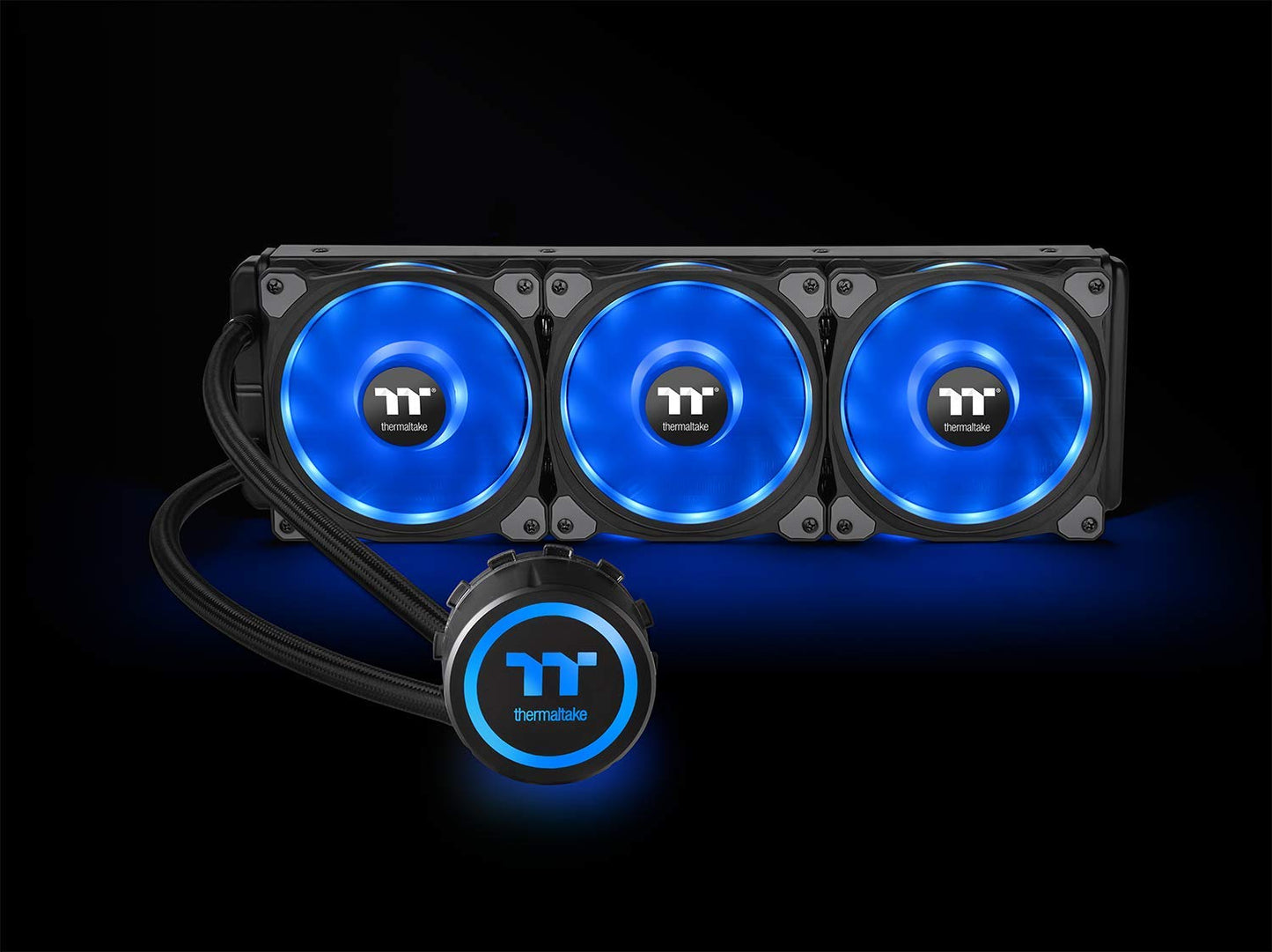 Thermaltake Floe DX 360 Triple Riing Duo 16.8 Million Colors RGB 54 LED LGA2066 AM4 Ready Intel/AMD Liquid Cooling