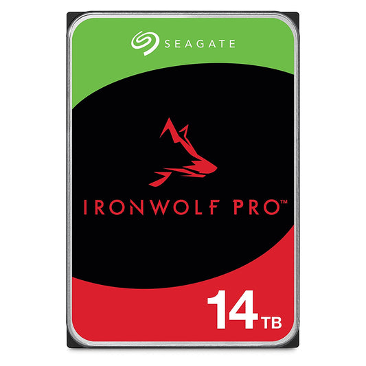 Seagate 14TB IronWolf Pro 7200RPM SATA 6Gb/s 256MB Cache 3.5-Inch NAS Hard Disk Drive - (ST14000NE0008)