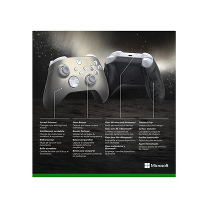 Microsoft Wireless Controller - Lunar Shift for Xbox Series X, Xbox Series S, and Xbox One