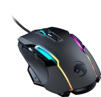 ROCCAT Kone AIMO Gaming USB Mouse - Black-remastered
