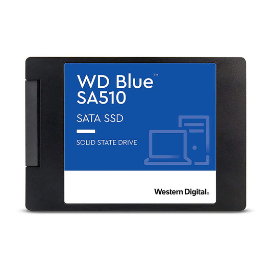Western Digital WD Blue SA510 SATA SSD Internal Storage, 500GBfor Performance Upgrade and Content Creators