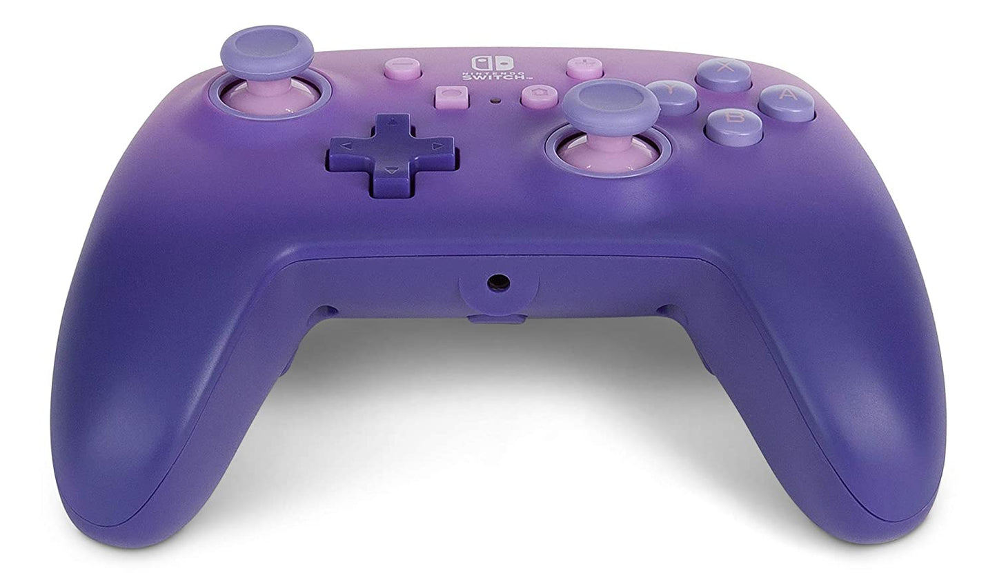 PowerA Enhanced Wired Gaming Controller for Nintendo Switch, Purple Ombre Gradient, Lilac Fantasy (Officially Licensed)