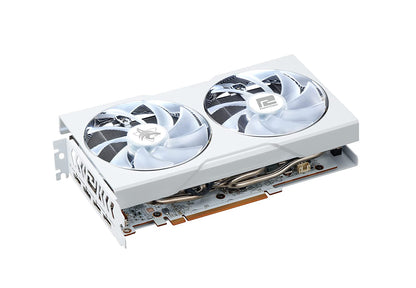 PowerColor Hellhound Spectral White AMD Radeon RX 6650 XT Graphics Card with 8GB GDDR6 Memory