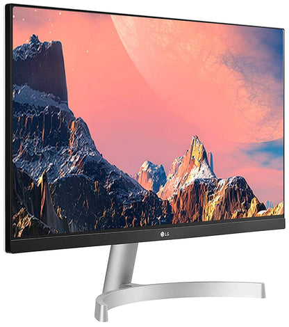 LG 60 cm/24 inches Full HD IPS 1920 x 1080 Pixels LCD Monitor, Inbuilt Speaker, HDMI x 2, VGA Port, 75 Hz Refresh Rate - 24ML600S-W (White)