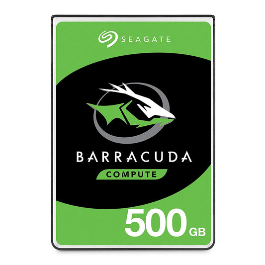 Seagate Barracuda Mobile Hard Drive 500GB SATA 6Gb/s 128MB Cache 2.5-Inch 7mm - Frustration Free Packaging (ST500LM030)