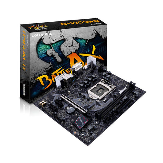 Colorful Battle-AX B460M-D V20 Motherboard with Dual DDR4 Memory Slots Support 10th Generation Intel Core Processors