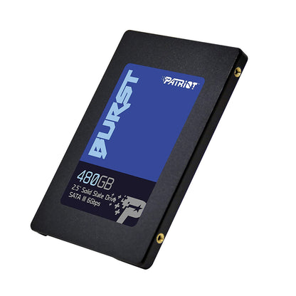 Patriot Burst 2.5" 480GB SATA III Internal Solid State Drive (SSD) PBU480GS25SSDR