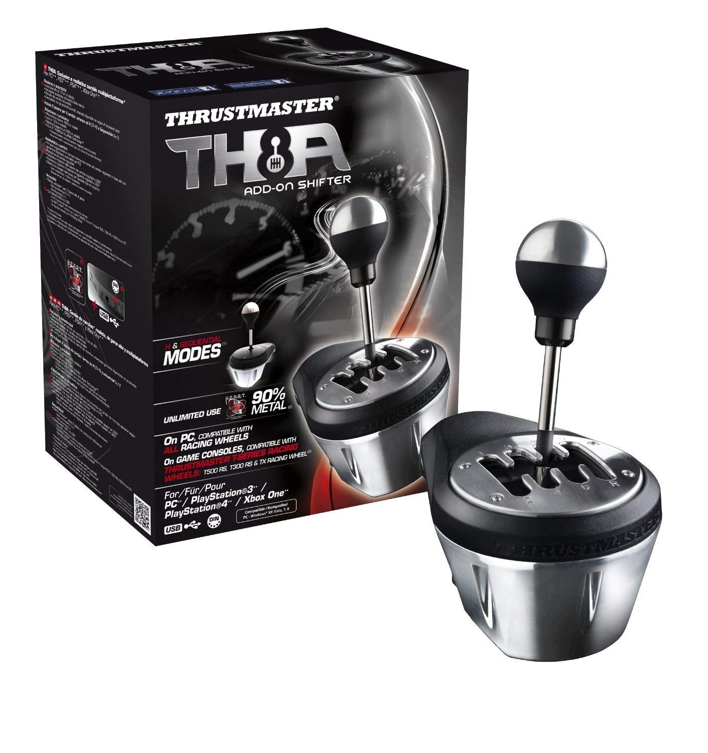 ‎ThrustMaster TH8A Shifter (PS5, PS4, Xbox Series X/S, One, PC)