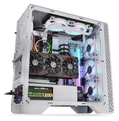Thermaltake S300 Mid Tower Computer Case with 120mm Rear Fan Pre-Installed