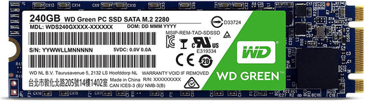 Western Digital WD Green 240GB M.2 2280 Internal SSD (WDS240G1G0B)