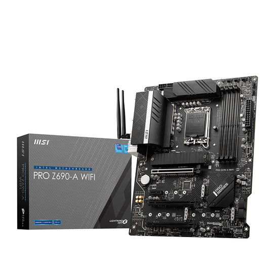MSI PRO Z690-A WiFi Motherboard ATX - Supports Intel Core 12th Gen Processors