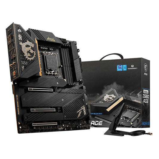 MSI MEG Z690 ACE Gaming Motherboard ATX - Supports Intel Core 12th Gen Processors