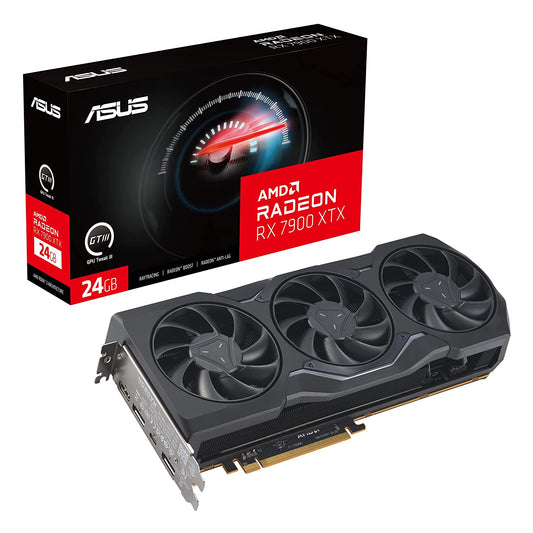 ASUS Radeon RX 7900 XTX Gaming Graphics Card with 24GB GDDR6 Memory, Powered by AMD RDNA 3 Architecture, Raytracing, PCI Express 4.0