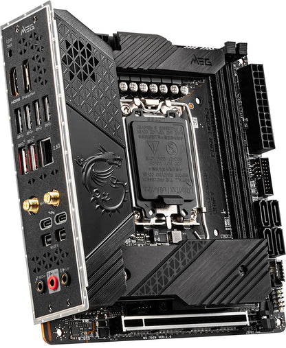 MSI MEG Z690I Unify Gaming Motherboard Mini-ITX - Supports Intel Core 12th Gen Processors