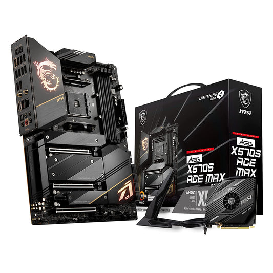 Msi meg X570S ace max ATX Gaming Motherboard AM4 DDR4, (7D50-001R)