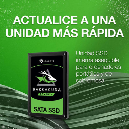 Seagate Barracuda 3D NAND SSD 2 TB Internal Solid State Drive – 2.5 Inch SATA 6 Gb/s for Computer Desktop PC Laptop (ZA2000CM10002)