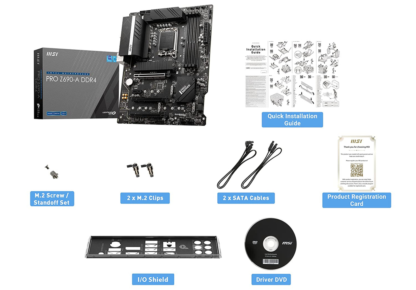 MSI PRO Z690-A DDR4 Gaming Motherboard