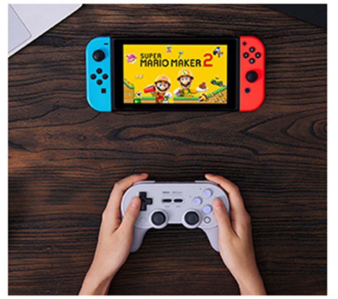 8Bitdo Sn30 Pro+ Bluetooth Gamepad (Red Edition) - for Nintendo Switch Windows Android MacOS Steam Raspberry Pi - Store For Gamers
