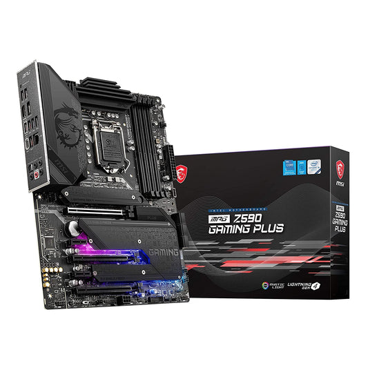 MSI MPG Z590 Gaming Plus Motherboard ATX - Supports Intel Core 11th Gen Processors
