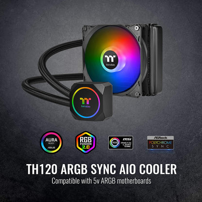 Thermaltake TH120 Water Cooler with ARGB Sync & Controller