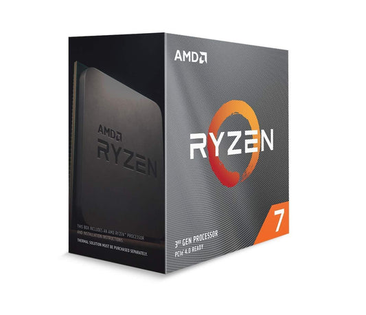 AMD 3000 Series Ryzen 7 3800XT Processor 8 cores 16 Threads 36MB Cache 3.9GHz Upto 4.7GHz (100-100000279WOF) - Store For Gamers