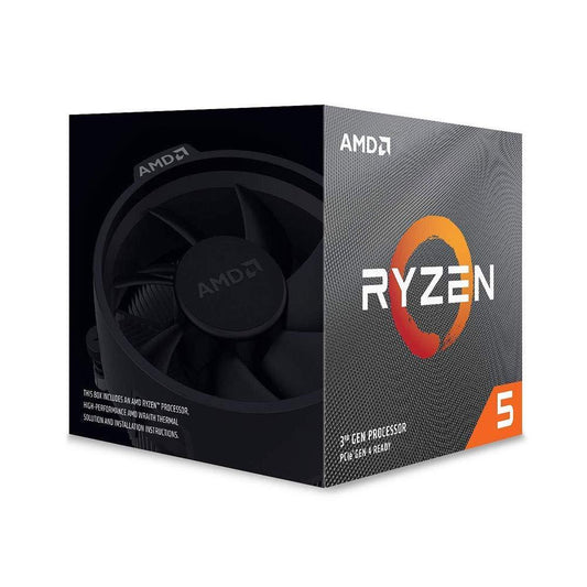 AMD Ryzen 5 3600X Desktop Processor 6 cores up to 4.4GHz 35MB Cache AM4 Socket (100-100000022BOX) - Store For Gamers