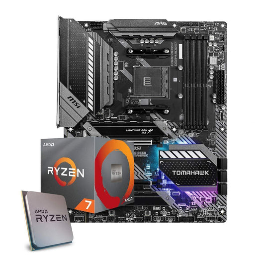 AMD Ryzen 7 3800X Desktop Processor 8 Cores up to 4.5GHz Bundled with MAG B550 Tomahawk AMD ATX Gaming Motherboard - Store For Gamers