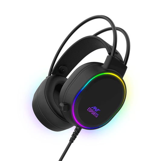 Ant Esports H1000 Wired Gaming Headset with Mic & RGB Light - Store For Gamers