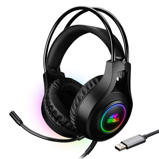 Ant Esports H570 7.1USB Surround Sound Wired Gaming Headset - Store For Gamers