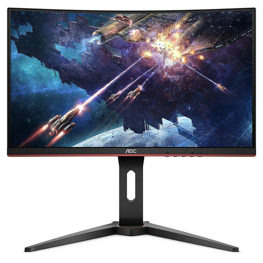 AOC 23.6-inch Curved Gaming LED Monitor with VGA Port, HDMI*2 Port, Display Port, 144Hz Refresh Rate - C24G1 - Store For Gamers