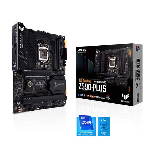 ASUS TUF Gaming Z590-Plus (Intel Socket LGA1200 for 11th & 10th Gen Intel Core, Pentium Gold and Celeron) - Store For Gamers