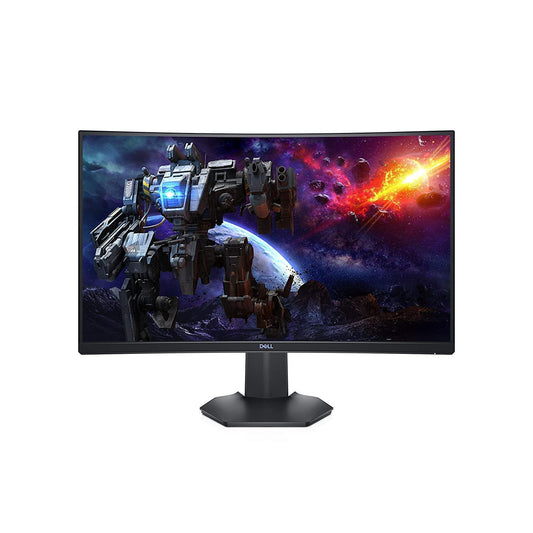 Dell Gaming S2721HGF 68.58 cm (27 Inch) Curved FHD 144Hz 1080p VA Ultra-Thin Bezel Monitor, Nvidia G-Sync and AMD FreeSync HDMI - Store For Gamers