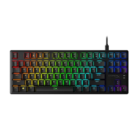 HyperX Alloy Origins Core - Tenkeyless Mechanical Gaming Keyboard - Software Controlled Light & Macro Customization - RGB LED Backlit (HX-KB7RDX-US) - Store For Gamers