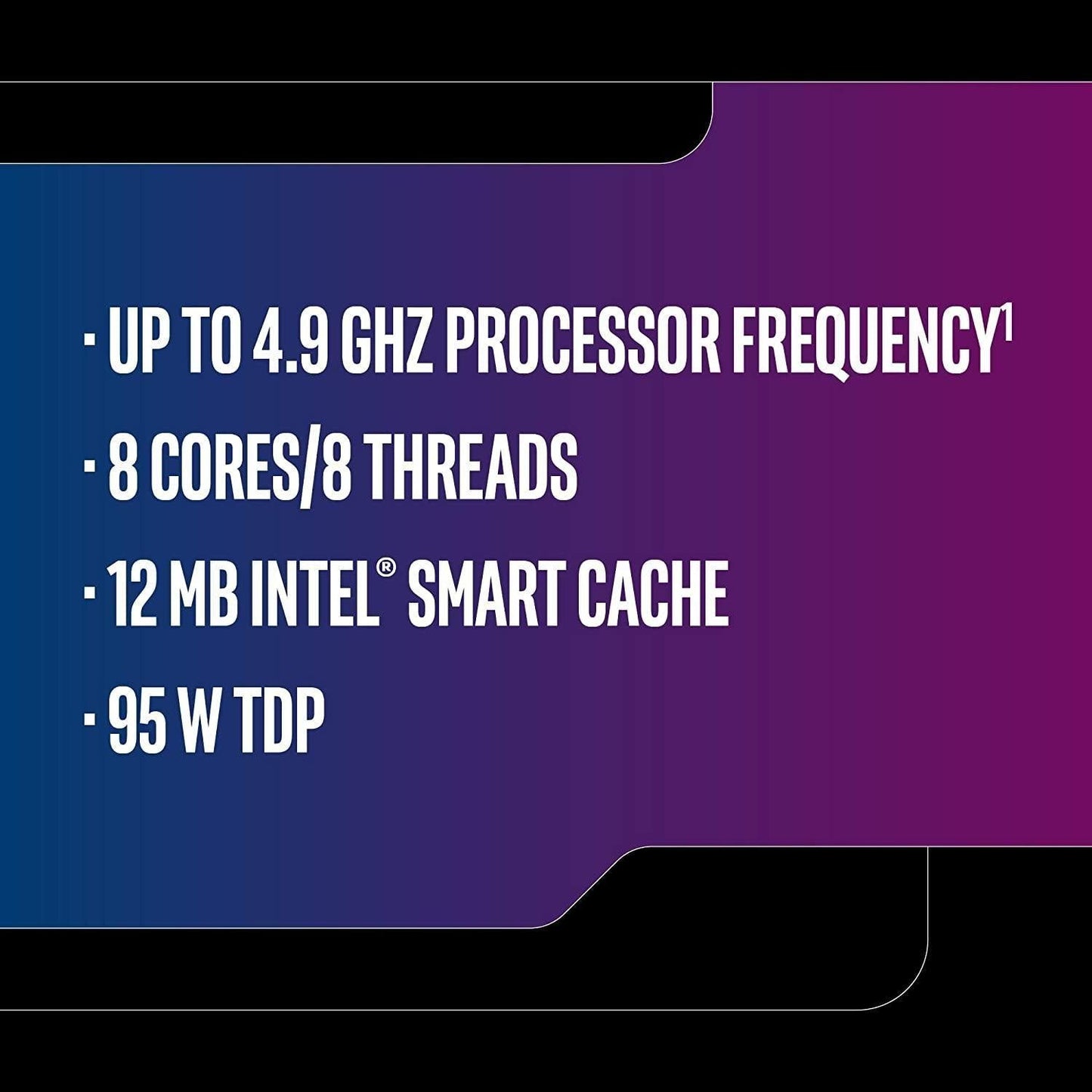 Intel ® Core i7-9700K Processor (12M Cache, up to 4.90 GHz) - Store For Gamers