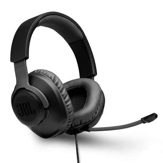 JBL Quantum Wired Over Ear Headphones with Mic (Black) - Store For Gamers